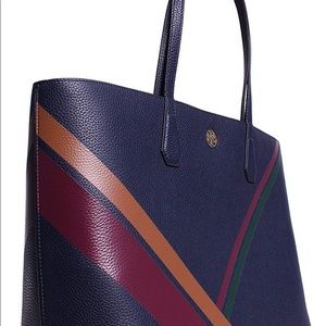 🌸Tory Burch Printed Stripe Tote Bag *EXCLUSIVE🌸